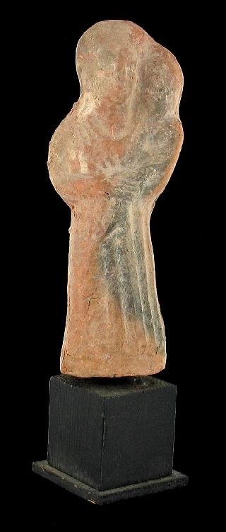 Rare Ancient Greco Roman Mother Child Terracotta Statue Israel Holy Land photo