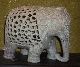 Rare Carved Soap Stone Elephant Statue 6 