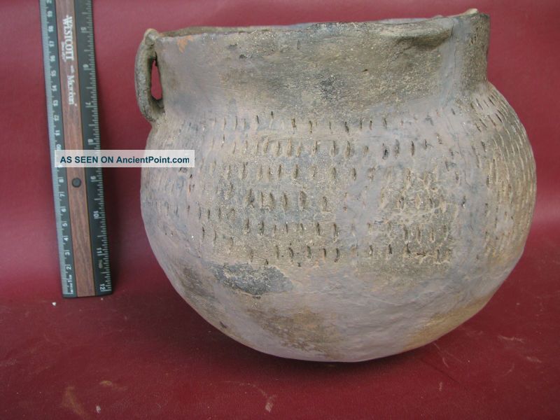 American Indian Mississippian Pottery Vessel 7215 The Americas photo