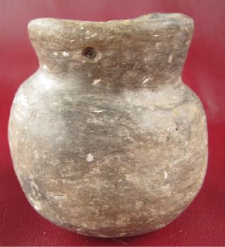American Indian Mississippian Pottery Vessel 5584 photo
