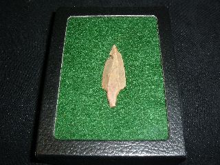Unique Sahara Mesolithic Point With Crystals Ancient African Arrowhead Aaca photo