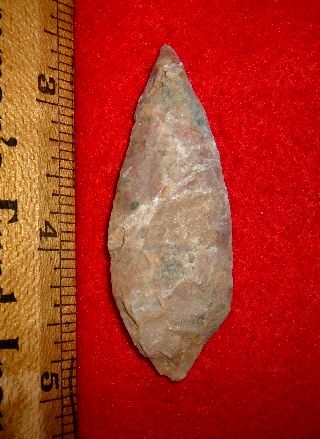 Large Colorful Sahara Neolithic Point,  Blade,  Ancient African Arrowhead Aaca photo