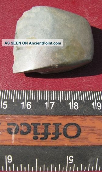 Neolithic Artifact - Stone Tool Axe From Europe 5218 Neolithic & Paleolithic photo