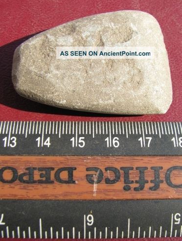 Neolithic Artifact - Stone Tool Axe From Europe 5193 Neolithic & Paleolithic photo