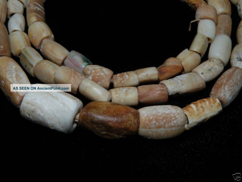 Pre Columbian White Shell Beads The Americas photo