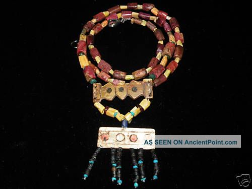 Pre Columbian Necklace Moche Nacre \ Spondillous Beads The Americas photo