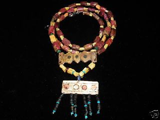 Pre Columbian Necklace Moche Nacre \ Spondillous Beads photo