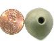 Pre Columbian Green Stone Spindle Whorl Bead The Americas photo 1