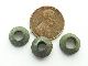 Small Pre Columbian 3 Spindle Whorl Cooper Bead The Americas photo 1