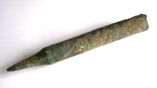 C.  800 B.  C British Found Large Bronze Age Period Celtic Bronze Founders Awl Tool photo
