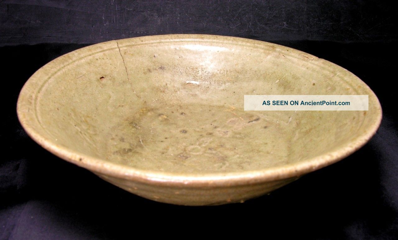 Ancient Thai Si - Satchanalai Celadon Bowl C.  1300 A.  D. Other photo
