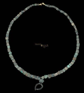 Pre - Achaemenid Parthian Bronze Bead Necklace 017595 photo