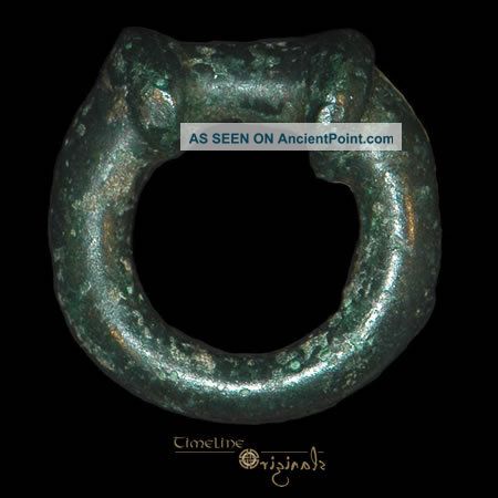 Celtic Crescentic Chariot Terret Ring 020860 British photo