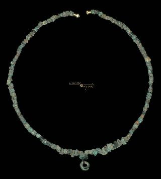 Pre - Achaemenid Parthian Bronze Bead Necklace 017598 photo