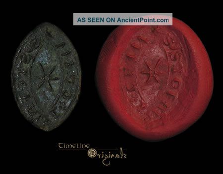 Medieval Stephan Crim Vessica Seal Matrix Vesica 018059 British photo