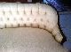 Exquisite French Provincial Sofa - White Tufted Back Post-1950 photo 1