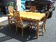 Vintage Dining Table With Cane Back Chairs Post-1950 photo 1