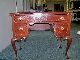 Lovely Charak Furniture Co Mahogany Desk Queen Anne Style C 1931 1900-1950 photo 9