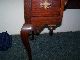 Lovely Charak Furniture Co Mahogany Desk Queen Anne Style C 1931 1900-1950 photo 8