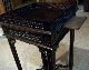 Chinese Chippendale Candle Stand Small Table - Very Ornate Post-1950 photo 5