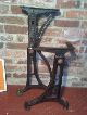 Rare Large Cast Iron Kenny Bros & Wolkins Mass Machine Age Industrial Table Base Parts & Salvaged Pieces photo 3