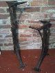 Rare Large Cast Iron Kenny Bros & Wolkins Mass Machine Age Industrial Table Base Parts & Salvaged Pieces photo 7