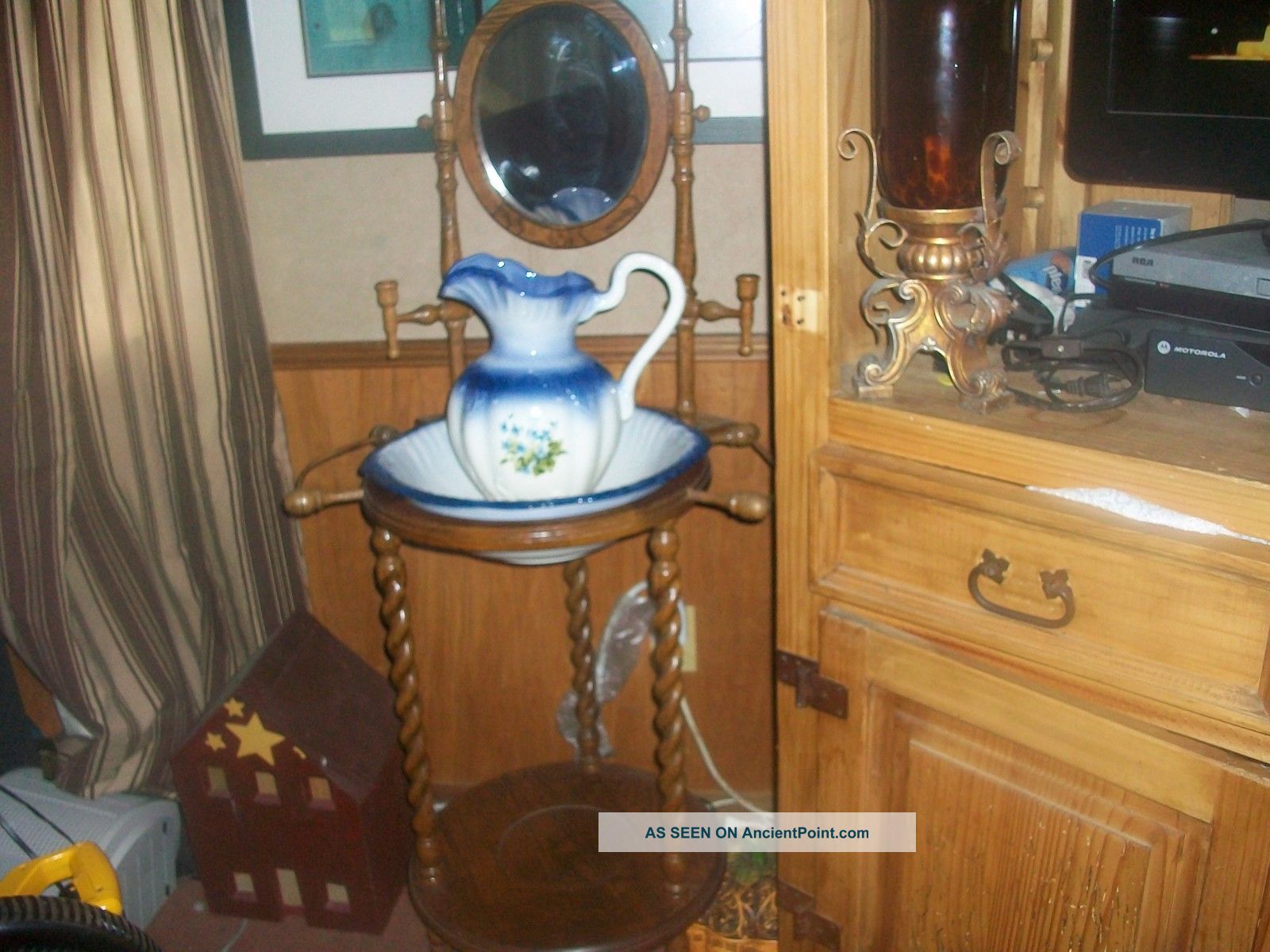 Antique ?wash Basin Stand Unknown photo