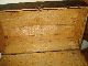 Antique Childs Size Camel Back Wooden Trunk With Metal Decor/trim Unknown photo 10