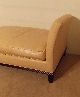 Baker Furniture Company Barbara Barry Leather Uphostered Daybed Chaise Lounge Post-1950 photo 8