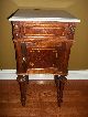 Vintage Antique Marble Top Night Stand / Occasional Table / Euc 1900-1950 photo 1
