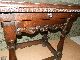 Wonderful Antique English Oak Pub Table With Carved Detail & Drawer 1900-1950 photo 3