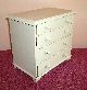 Small Vintage Wooden Painted Shabby Chic 4 Drawer Small Cabinet Edwardian (1901-1910) photo 2