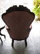 Vintage Victorian Style Chairs And Marble Tea Table By Kimball - Excellent Post-1950 photo 6