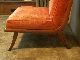 1950 ' S Widdicomb Sabre Leg Slipper Chair And Matching Side Table 1900-1950 photo 6