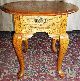 Vintage Broyhill Oak Queen Anne Side/ End Tables,  Drawers Pair Post-1950 photo 3