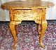 Vintage Broyhill Oak Queen Anne Side/ End Tables,  Drawers Pair Post-1950 photo 4