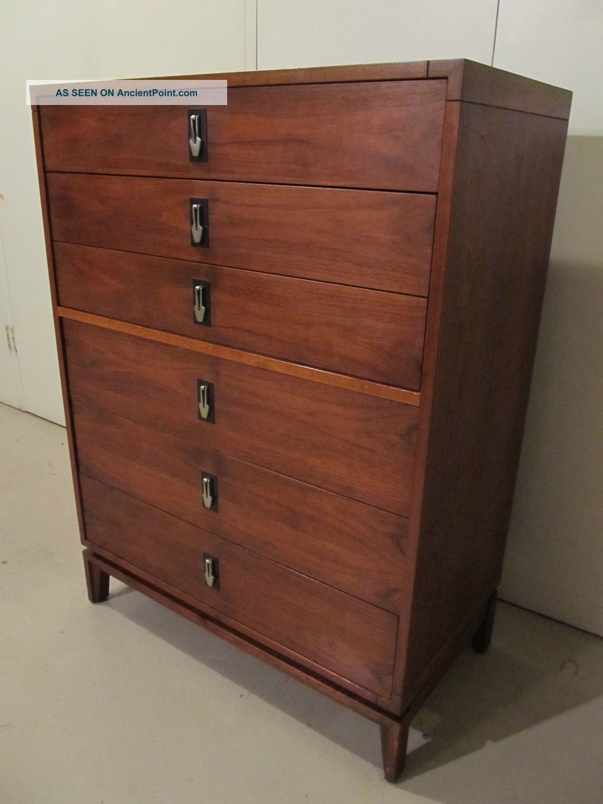 Rare Mid - Century Modern John Keal For Brown Saltman Chest Of Drawers Gorgeous Post-1950 photo