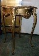 Antique French Louis Xv Gold Gilt Center Foyer End Table W/onyx Top 1900-1950 photo 2