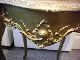 Antique French Louis Xv Gold Gilt Center Foyer End Table W/onyx Top 1900-1950 photo 3