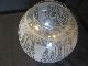 Victorian 4ins Fit Etched Globe Shade For Oil Lamp Lamps photo 2