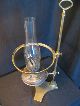Victorian Quality Brass C/w Shade Student Oil Lamp. Lamps photo 1