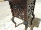 & Petite Vintage Mahogany Plant Stand Side Wine Table From Scotland 1900-1950 photo 1