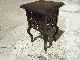 & Petite Vintage Mahogany Plant Stand Side Wine Table From Scotland 1900-1950 photo 2