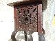 & Petite Vintage Mahogany Plant Stand Side Wine Table From Scotland 1900-1950 photo 3