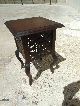 & Petite Vintage Mahogany Plant Stand Side Wine Table From Scotland 1900-1950 photo 5
