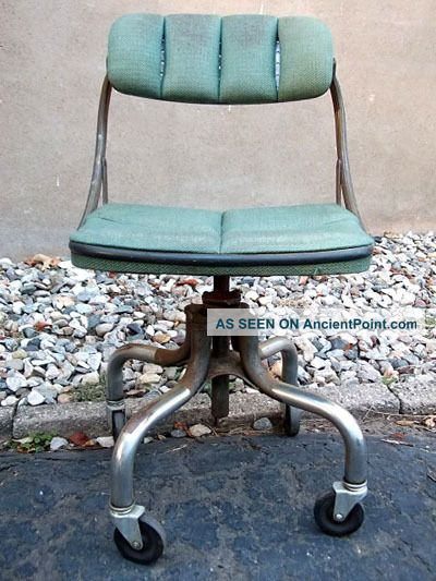Do More - Machine Age Industrial Office Task Chair Stool Steampunk 1900-1950 photo