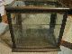 Wonderful Antique Oak Table~top Display Case~ Glass Sides~14 3/4 