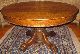 Victorian Oak Dining Room Banquet Table Claw Foot Leafs 1900-1950 photo 6