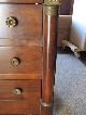 Auth French Empire Commode Chest Of Drawers Mahogany - 1800-1899 photo 8