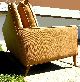 Sofa Walnut Legs Mid Century Modern 1960 ' S (milo Baughman Inspired) 3 Seater Post-1950 photo 3
